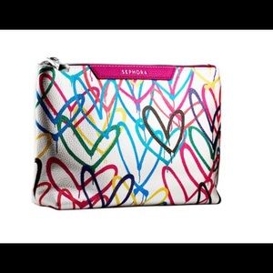 Sephora J Crown Bleeding Hearts makeup bag